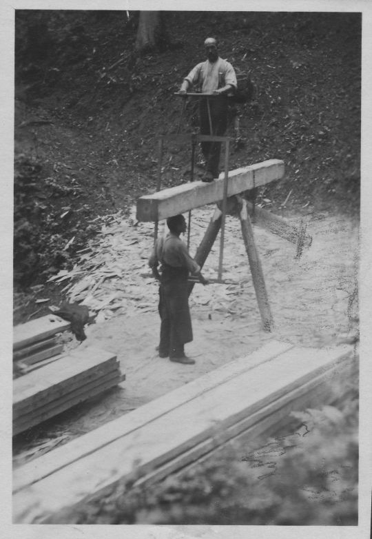 Foto Handsäge zum Brettersägen