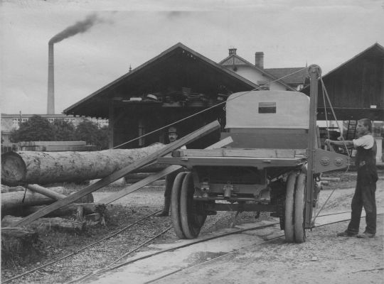 Foto Saurer Verladewinde