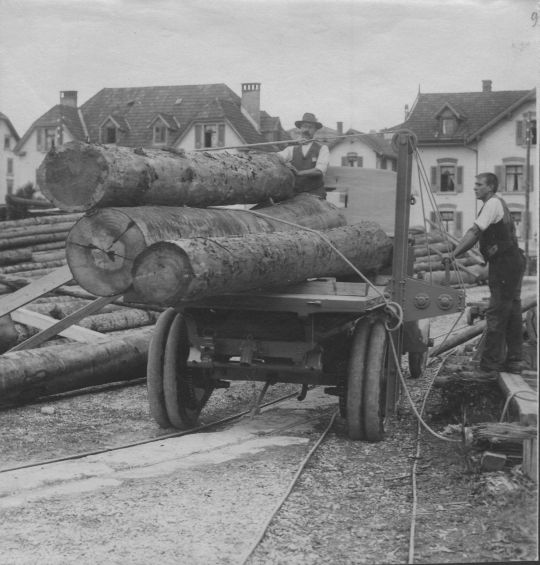 Foto Saurer Verladewinde