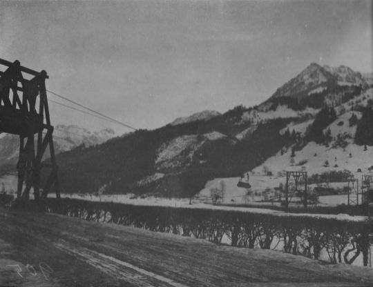 Foto Unterstes Teilstück der Seilbahn in Feldkirch