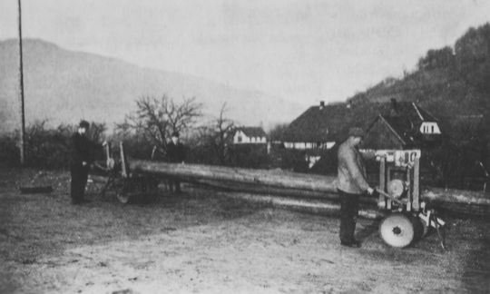 Foto Breiträdriger Rückewagen