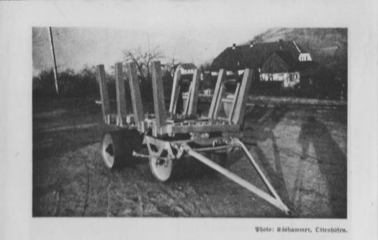 Foto Breiträdriger Rückewagen