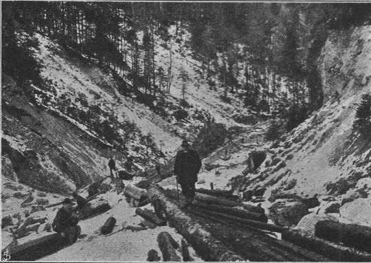 Foto Verleer des Schwarzenbach-Riesweges