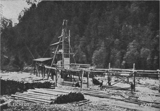 Foto Beladestation Zwickel der Unkentaler Drahtseilbahn