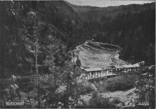Foto Zwischen- und Winkelstation Sülzenboden der Unkentaler Drahtseilbahn