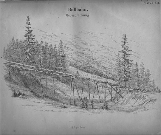 Foto Rollbahn (Waldbahn) - Ueberbrückung