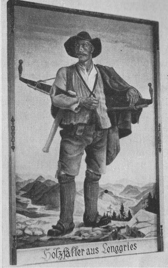 Foto "Holzfäller aus Lenggries"