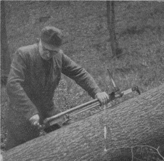 Foto "Vermessen mit Risserstock"