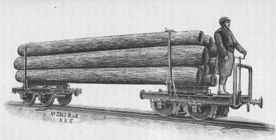 Foto "Langholzwagen"