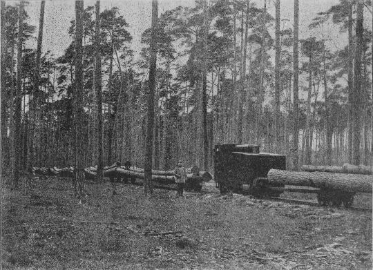 Foto "50 HP Spiritus-Benzin-Lokomotive"