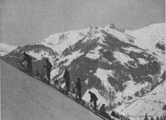 Foto "Leerschlittenaufzug Großarl. Aufzugsgarnitur..."