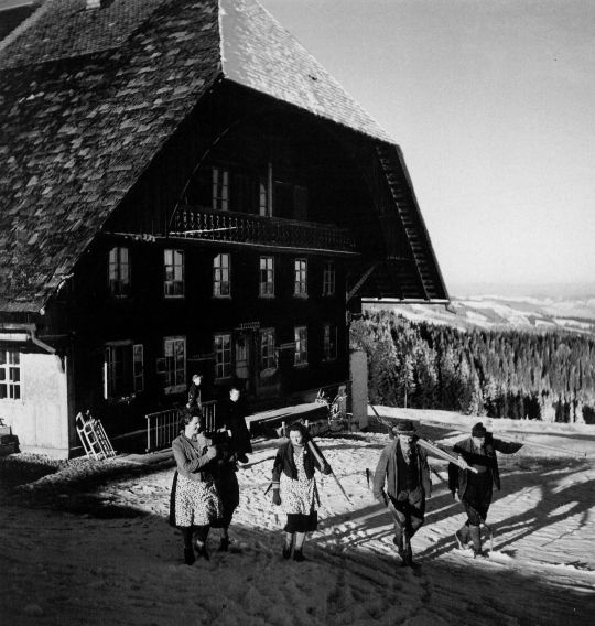Foto "Holzen auf Rämisgummen, Aufbruch"