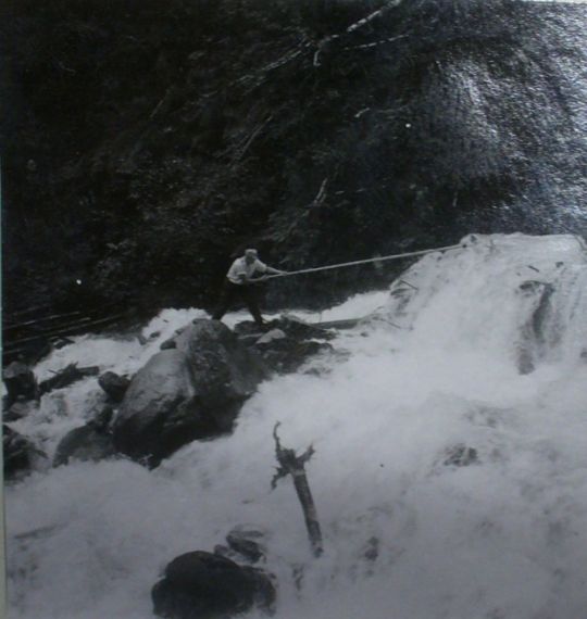 Foto "Flösser am Fellibach"