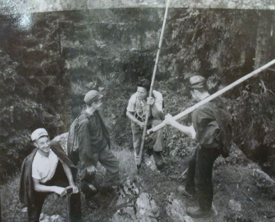 Foto "Flösser am Fellibach"
