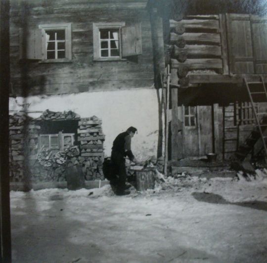 Foto Holz spalten