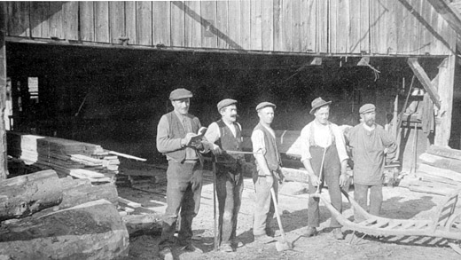 Foto Vor der alten Sägi