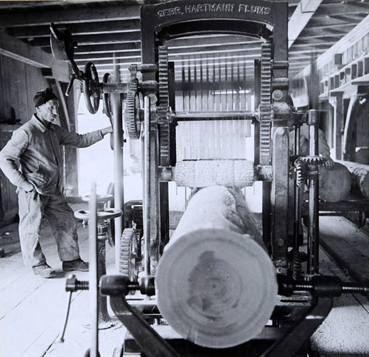 Foto Sägerei im Emmental