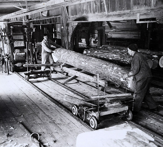 Foto Sägerei im Emmental