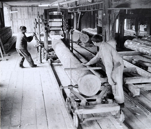 Foto Sägerei im Emmental