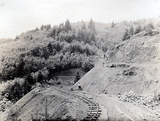 Foto Waldstrassenbau