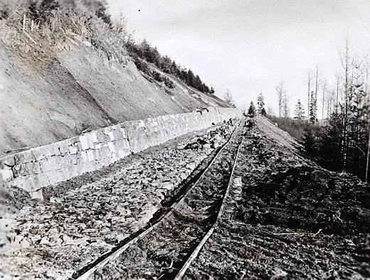 Foto Forststrassenbau