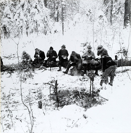 Foto Mittagsrast im Wald