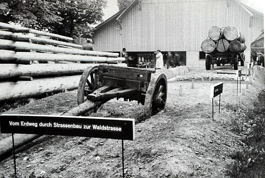 Foto Demo für Strassenbau