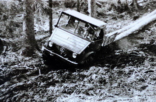 Foto Unimog steckengeblieben