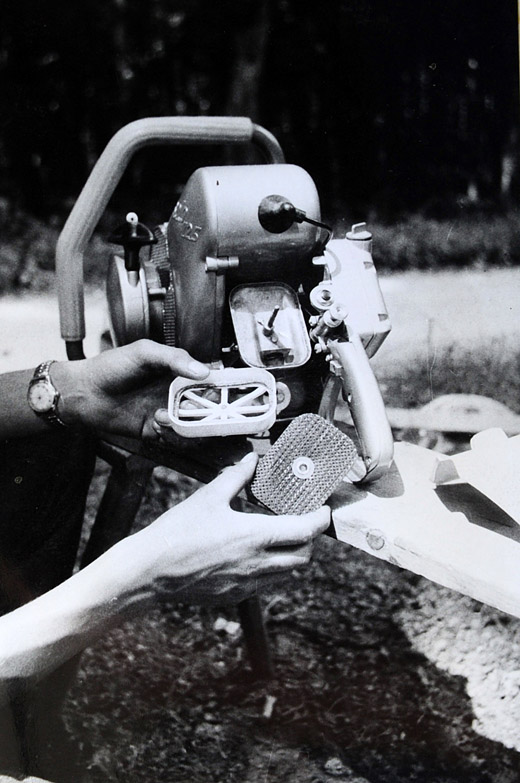 Foto Luftfilter einer MS