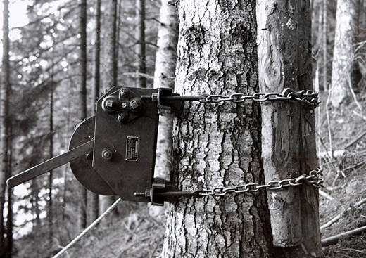 Foto Einfache Seilwinde