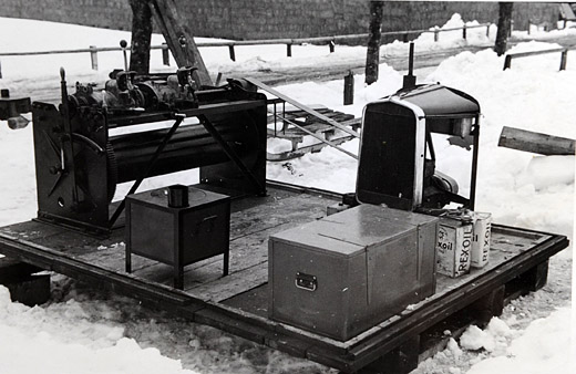 Foto Prototyp einer Wyssen Winde
