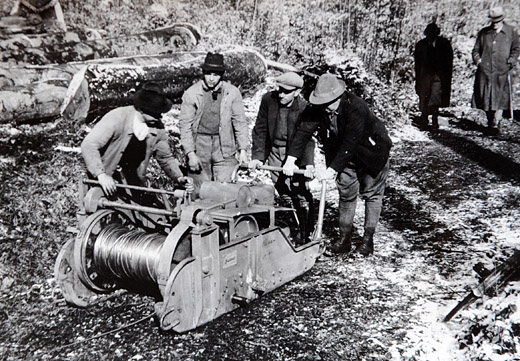 Foto Motorseilwinde Küpfer