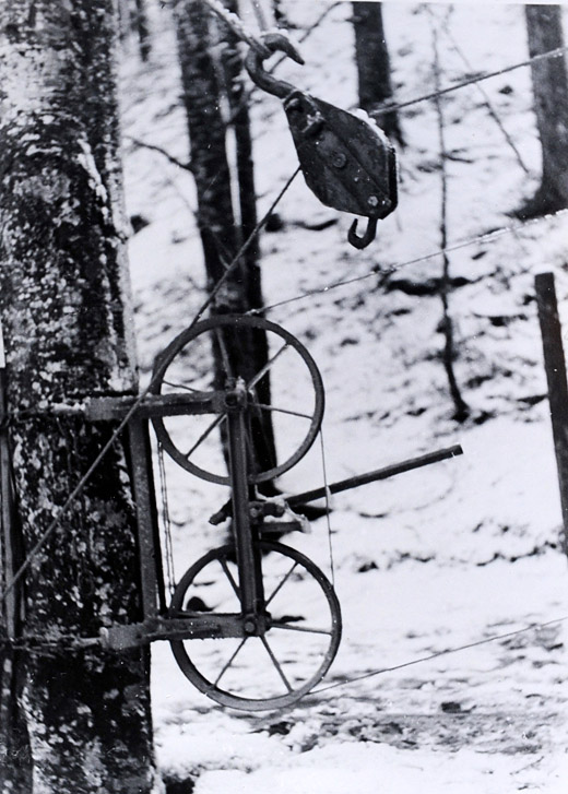 Foto Einfache Seilbahn
