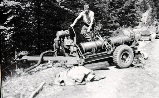 Foto Seilwinde Marke Eigenbau
