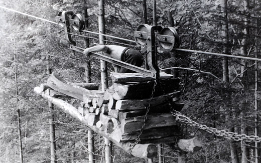 Foto Seilbahn Mathys