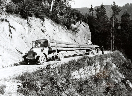 Foto Langholztransport