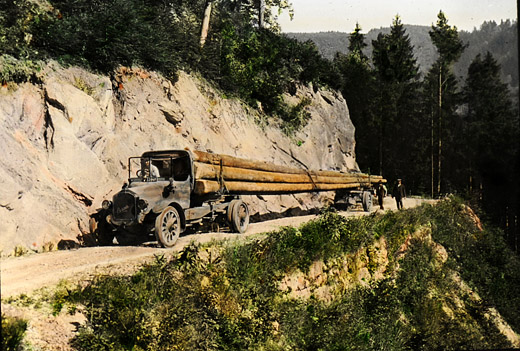 Foto Langholztransport