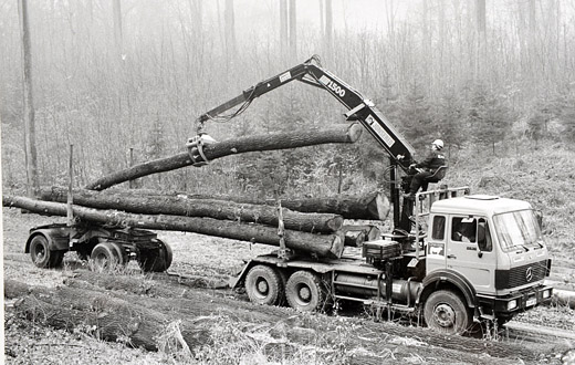 Foto Langholztransport