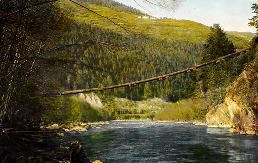 Foto Reistkanal über den Inn