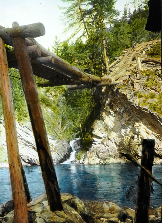 Foto Reistbahn über den Inn