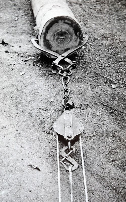 Foto Schleppzange mit Untersetzung