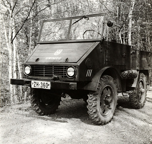 Foto Unimog, ETH Zürich Lehrrevier