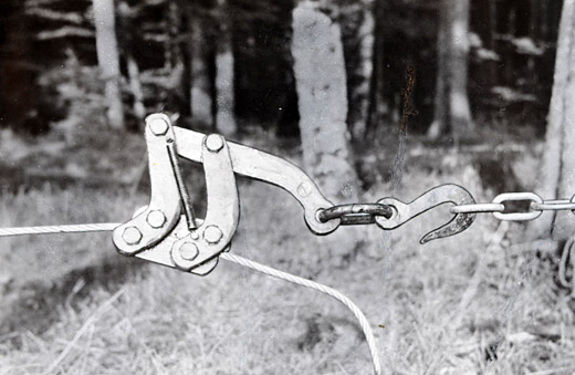 Foto Seilklemme Blitz