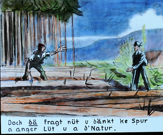 Foto Karikatur zu Lernzwecken