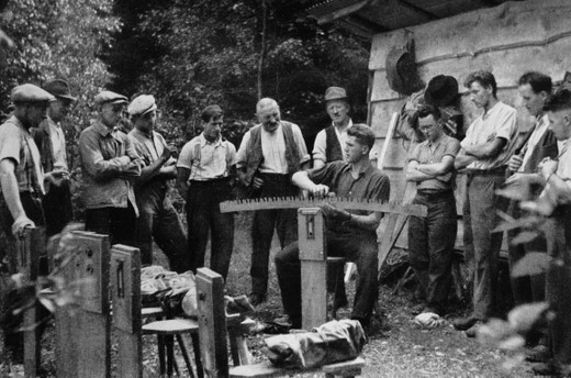 Foto Schärfen einer Hobelzahn Säge, Kurs