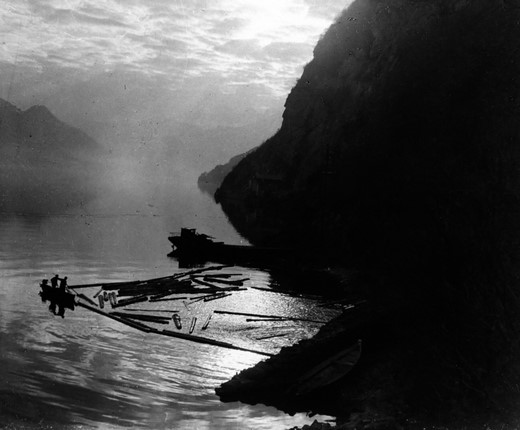 Foto Flösserei auf dem Walensee
