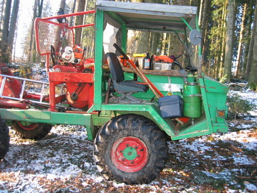 Foto Schilter Forsttraktor