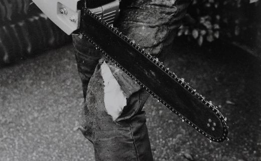 Foto Spezielle Schnittschutzhose