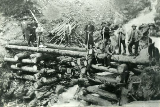 Foto Brückenbau