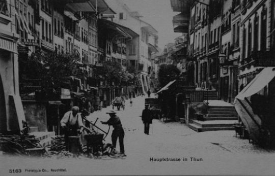 Foto Brennholzsägen in Thun